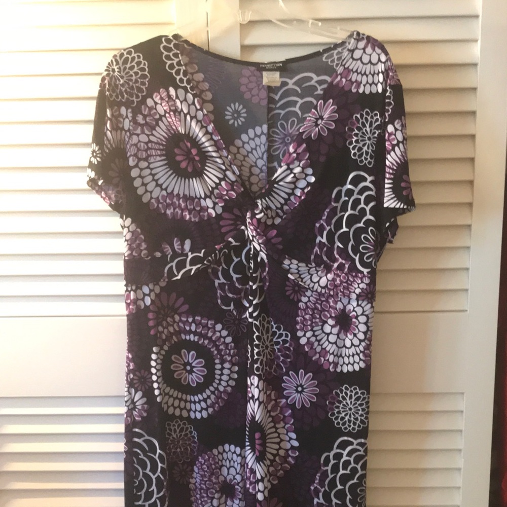 Beautiful Floral Dress with Knot